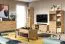Table basse Pandrup 21 | Chêne | 100 x 60 x 48 cm | 1 tiroir & 2 niches | Design moderne