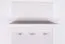 Porte-manteau mural Knoxville 23 | Pin blanc et gris | 136 x 40 x 20 cm | Design moderne et pratique