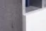 Meuble TV ado Lede 09 | Gris, chêne et blanc | 45 x 120 x 45 cm | 2 tiroirs fonctionnels