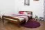 Cadre de lit pour enfants / Lit pour enfant 140 x 200 cm | Bois massif: Pin | Laqué Noisette | incl. sommier à lattes Abbildung