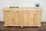 Sideboard, Pin massif, Largeur: 182 cm, Couleur: Naturel Abbildung