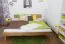 Chêne Cadre de lit 200 x 200 cm huilé Abbildung