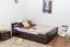 Lit Hêtre 140 x 200 cm Brun chocolat Abbildung