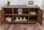 Armoire basse-TV Bois massif Couleur: Chêne 55x118x47 cm  Abbildung