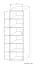 Armoire Cianjur 14, couleur : Chêne / Blanc - Dimensions : 209 x 60 x 40 cm (H x L x P)