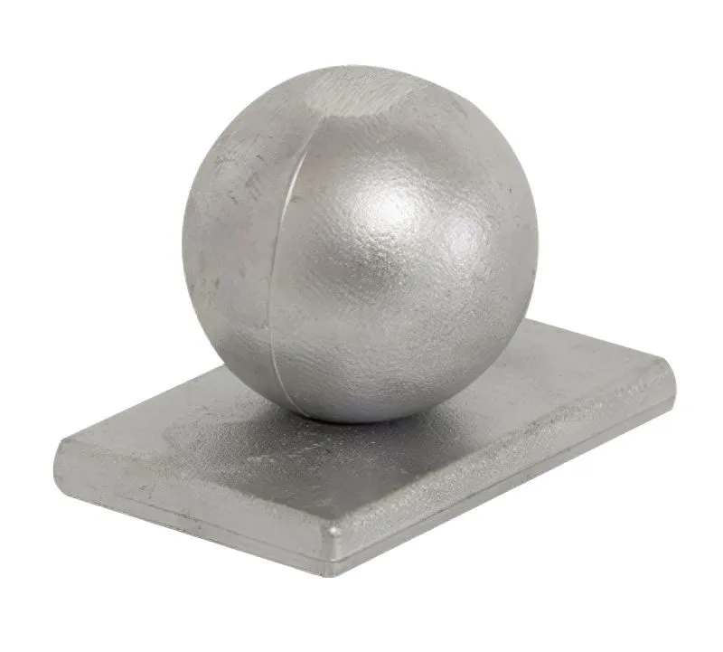 Capuchon en aluminium avec bille pour mod. U & Objekt, Couleur: alu naturel