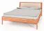 Lit double Wellsford 03 en hêtre cœur massif huilé | Surface de couchage 160 x 200 cm | Design premium