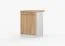 Armoire basse à portes battantes | 85 x 60 x 60 cm | Brun & Blanc | Parnassus 06 | Design sobre | Plan de travail 38 mm