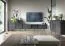 Meuble TV moderne Margate 01, Couleur : Noir - Dimensions : 51 x 180 x 38 cm (H x L x P)