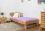 Lit de jeune en bois de chêne massif huilé Wooden Nature 02 - couchette 90 x 200 cm (l x L)