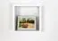 Étagère murale en pin massif blanc laqué Junco 291C | 30 x 30 x 20 cm | Design moderne | Rangement mural