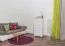 Commode en pin massif blanc laqué 030 | 5 tiroirs | Design moderne | 120 x 60 x 42 cm