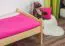 Lit enfant ou adolescent en pin massif naturel 84 | sommier inclus | 80 x 200 cm
