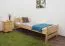 Lit enfant ou adolescent en pin massif naturel 84 | sommier inclus | 80 x 200 cm