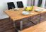Table à manger Wooden Nature 414 | Bois de hêtre massif huilé | Plateau rustique | 160 x 90 cm | Style moderne