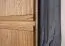 Armoire moderne avec système Soft Close Fazenda 01 | Finition huilée/cirée | Chêne partiellement massif | 222 x 104 x 61 cm | Brun foncé