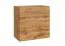 Armoire suspendue moderne Fardalen 12, couleur : chêne Wotan - Dimensions : 60 x 60 x 30 cm (H x L x P), avec deux compartiments
