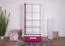 Chambre enfant Walter 6 pièces | Rose brillant & Blanc | Design moderne | Nombreux rangements