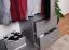 Armoire design épuré Hannut 40 | Anthracite | 190 x 100 x 56 cm | Rangement optimisé
