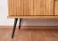Commode Rolleston 15 en chêne sauvage massif huilé | 87 x 144 x 46 cm | Design premium, finition naturelle