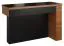 Coiffeuse Postira 41 | Noyer/Noir | 79 x 119 x 50 cm | Espace maquillage moderne et fonctionnel