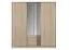 Armoire de chambre à coucher Chêne Sonoma 205x200x62 cm Abbildung