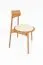 Chaises haut de gamme en chêne massif huilé | Lot de 2 | Design Wellsford 56 | 80 x 47 x 50 cm