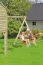 Balançoire double 02 pour maison de jeu pour enfants - Dimensions : 240 x 190 cm (L x l)