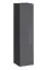Meuble-paroi Kongsvinger 26, couleur : Gris brillant / Chêne Wotan - Dimensions : 160 x 330 x 40 cm (H x L x P), avec suffisamment d'espace de rangement