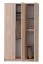 Armoire trois portes battantes Kovin 07 | Chêne de Sonoma | 205 x 120 x 52 cm | Rangement optimisé chambre