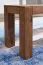 Banc en bois massif Sheesham 120 cm | Design naturel unique | Pour cuisine et salle à manger