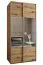 Penderie / Armoire à portes coulissantes / Couleur : Chêne Artisan / Soft-Close / Miroir / 6 compartiments / 2 tringles à vêtements / 2 portes coulissantes / 245,5 x 110 x 64 cm