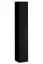 Meuble-paroi stylé Balestrand 94, couleur : noir / chêne Wotan - dimensions : 180 x 330 x 40 cm (h x l x p), avec quatre portes