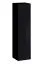 Meuble-paroi exceptionnel Balestrand 46, couleur : noir / chêne Wotan - dimensions : 160 x 330 x 40 cm (h x l x p), avec fonction push-to-open
