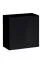 Mur TV design épuré Balestrand 290 | Noir | 200 x 310 x 40 cm | Grand espace de rangement