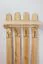Vestiaire mural pin massif naturel Junco 345 | 125 x 50 x 33 cm | Design moderne et solide