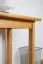 Table carré en pin massif | Finition aulne Junco 226C | 100 x 50 cm | Design moderne | Grande stabilité