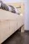 Lit simple sans métal Wooden Nature 427 | Pin cembro autrichien massif | 90 x 200 cm | Design moderne