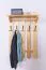 Vestiaire mural en pin massif naturel Junco 348 | Design moderne | 100 x 60 x 31,5 cm