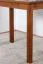 Table carrée en pin massif | Finition chêne rustique | Junco 226B | 50 x 90 cm