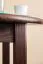 Table en pin massif, couleur noix 003 (ronde) - diamètre 90 cm