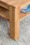Table basse en bois de hêtre massif | Design moderne naturel | 80 x 80 x 45 cm