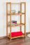 Étagère pin massif finition aulne Junco 56C | 125 x 60 x 30 cm | 3 compartiments | Design moderne