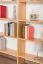 Étagère Easy Möbel S13 | Hêtre massif naturel | 167 x 146 x 20 cm | 10 compartiments | Design moderne