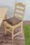 Chaise Junco 245 | pin massif | naturel | dossier haut | 45 x 50 x 100 cm | assise confortable