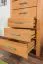 Étagère Wooden Nature 128 Cœur de hêtre massif - 160 x 60 x 40 cm (H x L x P)