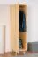 Armoire Aurornis 01 en pin massif naturel | 200 x 50 x 60 cm | Design épuré, grande capacité