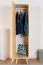 Armoire Aurornis 01 en pin massif naturel | 200 x 50 x 60 cm | Design épuré, grande capacité