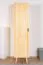 Armoire Aurornis 01 en pin massif naturel | 200 x 50 x 60 cm | Design épuré, grande capacité