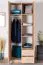 Armoire de vestiaire, Couleur: Chêne Sonoma - 201 x 80 x 53 cm (H x L x P)
